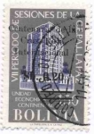 Stamps Bolivia -  Centenario de la Cruz Roja Internacional