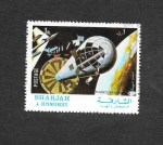 Stamps United Arab Emirates -  Exploración de Planetas