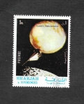 Stamps United Arab Emirates -  Mi1000A - Exploración de Planetas