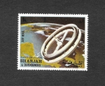 Stamps United Arab Emirates -  Mi1003A - Exploración de Planetas