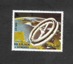Stamps : Asia : United_Arab_Emirates :  Mi1003A - Exploración de Planetas