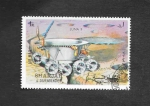 Stamps : Asia : United_Arab_Emirates :  Mi998A - Luna 9