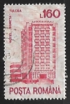 Stamps Romania -  Hotel Egreta, Tulcea