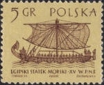 Stamps Poland -  Veleros (1ra serie)
