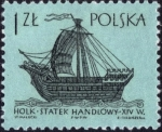 Stamps Poland -  Veleros (1ra serie)