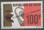 Stamps Niger -  Primera conferencia de la compañía telefónica francesa en Niamey.