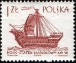 Stamps Poland -  Veleros (1ra serie)