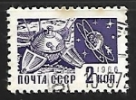 Stamps Russia -  Satelites