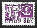 Stamps Russia -  Society and Technology