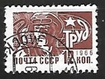 Stamps Russia -  Trabajador