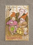 Stamps Slovenia -  Enanitos