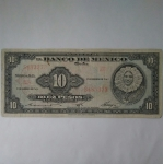 monedas de America - M�xico -  1965 - 10 pesos