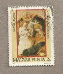 Stamps Hungary -  Anunciación