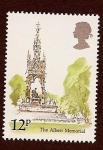 Stamps : Europe : United_Kingdom :  Londres - edificios históricos - The Albert memorial