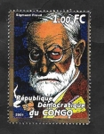 Sellos de Africa - Rep�blica Democr�tica del Congo -  Sigmund Freud