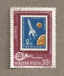 Stamps Hungary -  Reproducción cohete sello Bulgaria