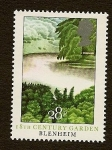 Stamps United Kingdom -  British Gardens - Jardín siglo XVIII - Blenheim