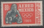 Sellos de America - M�xico -  Serie preolimpica Decimos novenos juegos olímpicos México 68
