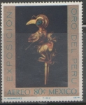 Stamps Mexico -  EXPOSICION DEL ORO DEL PERU