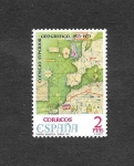 Stamps Spain -  Edf 2172 - L Aniversario del Consejo Superior Geográfico
