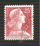 Stamps France -  INTERCAMBIO