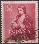 Stamps : Europe : Spain :  Año Mariano  1954  10 cents