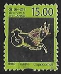 Sellos de Asia - Sri Lanka -  Constelaciones  Zodíaco Capricornio