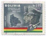 Stamps Bolivia -  Homenaje a los Co-Presidentes de Bolivia