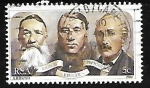 Stamps South Africa -  Portrait of the triumvirate