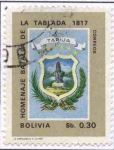 Stamps Bolivia -  Conmemoracion al sesquicentenario de la batalla de Ingavi