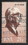 Stamps South Africa -  Pres. J. J. Fouche