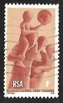 Stamps South Africa -  Familia jugando