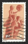 Stamps : Africa : South_Africa :  Familia jugando