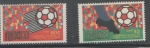 Stamps Mexico -  CAMPEONATO MUNDIAL DE FUTBOL MÉXICO 70 COPA JULES RIMET