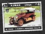 Sellos de Asia - Emiratos �rabes Unidos -  Ajman 116 - Benz 14/30, de 1909