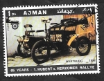 Stamps United Arab Emirates -  Ajman 116 - Wartburg, de 1898