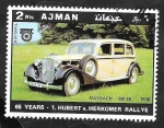 Sellos de Asia - Emiratos �rabes Unidos -  Ajman 79 - Maybach SW 38, de 1936