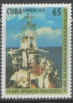 Stamps : America : Cuba :  CUBA 50 ANIVERSARIO OPERACIÓN TRASBORDO 2014