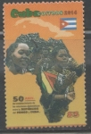 Stamps : America : Cuba :  CUBA 50 AÑOS DEL ESTABLECIMIENTO DE  RELACIONES DIPLOMATICAS DEL CONGO Y CUBA 2014