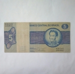monedas de America - Brasil -  5 cruzeiros