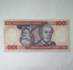 monedas de America - Brasil -  100 cruzeiros
