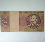 monedas de America - Brasil -  100 cruzeiros