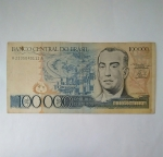 monedas de America - Brasil -  100.000 cruzeiros