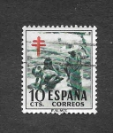 Stamps Spain -  Edf 1104 - Pro Tuberculosos
