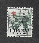 Stamps Spain -  Edf 1104 - Pro Tuberculosos