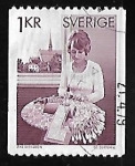 Stamps : Europe : Sweden :  Artesanato
