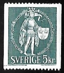 Stamps Sweden -  Great Seal of Erik IX
