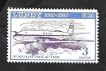 Stamps United Kingdom -  Lundy - Avión de Havilland
