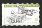 Stamps United Kingdom -  Lundy - Avión