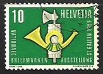 Stamps Switzerland -  Cornetas de Correos |